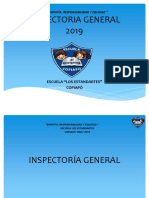 Evaluacion Institucional Inspectoria 2019 Escuela Los Estandartes