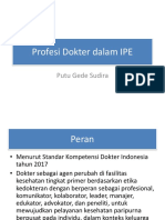 Profesi Dokter Dalam IPE