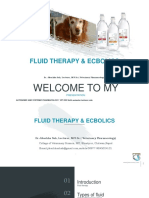 Fluid Therapy & Ecbolic Lecturer notes-Dr.Jibachha Sah,M.V.Sc(Vet.Pharmacology)