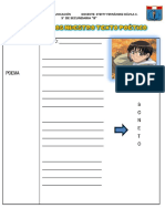 FICHA DE PLANIFICACIÓN TEXTO POÉTICO 5° Sec B