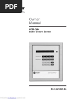 UCM-CLD Chiller Control System - RLC-SVU02F-E4 