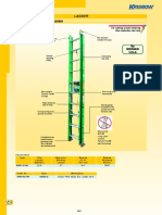 Ladder: Green Fibreglass Extension Ladder