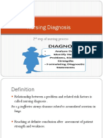 Nursing Process Diagnosis