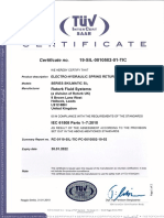 Tuv Certificate