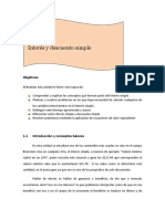 Matemáticas Financieras Primera Unidad