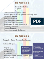 BIS Module 3 Computer Based Reservation System