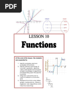 LESSON 10 (Functions)