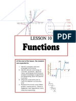 LESSON 10 (Functions)