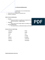 Chapter 1: Introduction To Discrete Mathematics: Learning Outcomes