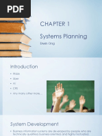 PHASE 1 - Chapter 1 Systems Planning