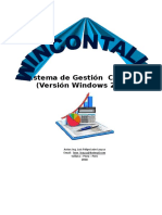Sistema de Gestión Contable (Versión Windows 2018