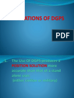 Applications of Dgps