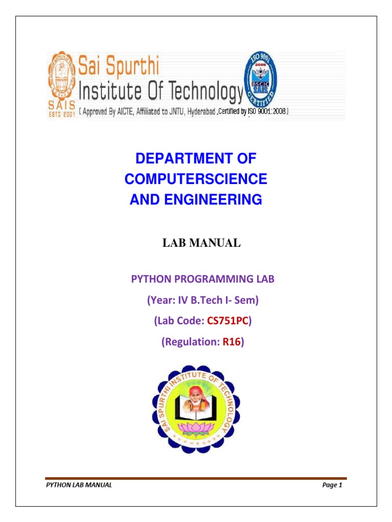 Pythonlabmanual | PDF | Fahrenheit | Triangle