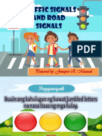 Traffic Signals and Road Signals