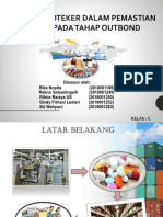 Pemastian Mutu Pada Tahap Outbond