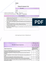 Clinical Evaluation Tool 430