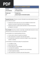 lesson plan 1 and rationale