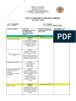 List of Competencies - 2nd