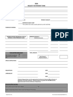 Invoice Payment Request Form