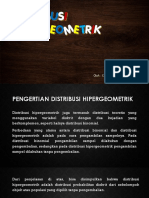 Distribusi Hipergeometrik PDF