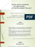 Modified Early Warning System A Pilot Project