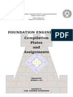 Foundation Engineering Compilation Plates and Assignments