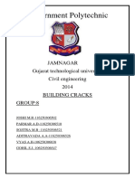 Government Polytechnic Civil Engineering Building Cracks Investigation and Repair Report