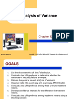 Analysis of Variance: Mcgraw-Hill/Irwin