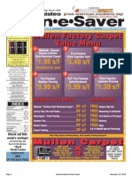 Mullen Factory Carpet Value Menu