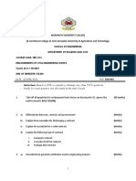 Instructions:-Question ONE Is Compulsory Attempt Any Other TWO Questions. - Marks For Each Question Are Allocated at The End of Each