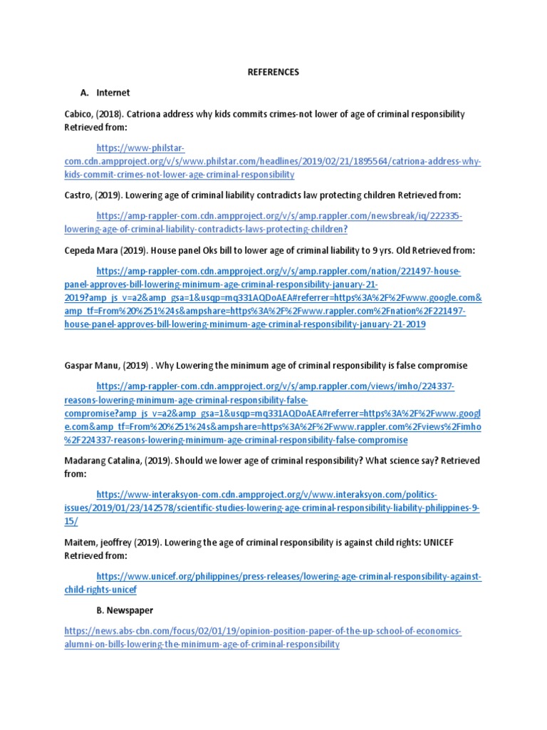 Lowering Age of Criminal Responsibility Debate | PDF