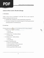 Analysis of Box Culvert, Results & Design