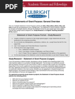 Fulbright Essay Guidelines and Examples | PDF | Yale University | Essays