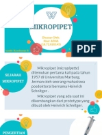 Mikropipet