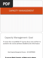 Capacity MGMT