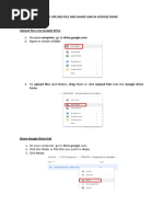 How To Upload File and Share Link in Google Drive