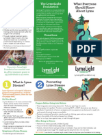 Lyme Disease Awareness Brochure