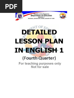 Detailed Lesson Plan