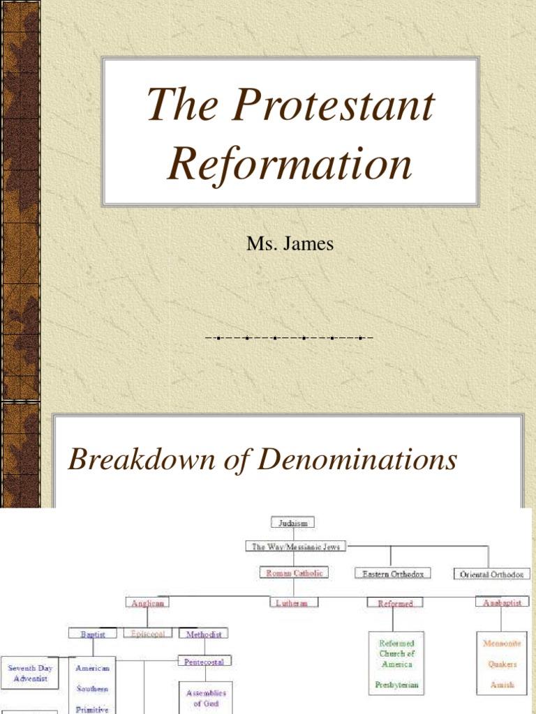 The Protestant Reformation | PDF | Martin Luther | Protestantism