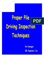 Pile Inspection
