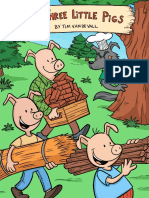 Three Little Pigs Story Color Version