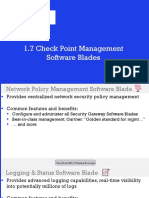 1.7 Check Point Management Software Blades