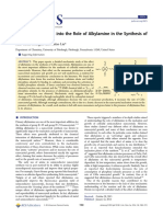 Mechanistic Insights Into The Role of Alkylamine in The Synthesis of Cdse Nanocrystals