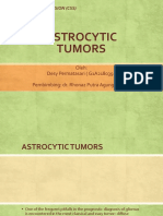 Astrocytic Tumors: Oleh: Desy Permatasari (G1A218039) Pembimbing: Dr. Rhonaz Putra Agung, Sp. BS