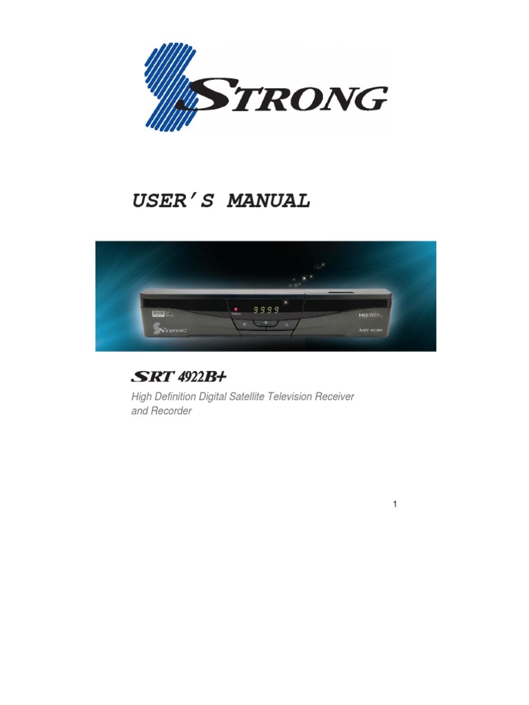 Satellite TV Receiver Guide | PDF | Ip Address | Menu (Computing)