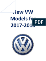 New VW Models For 2018