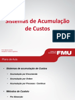 4- Sistemas de Acumulacao de Custos