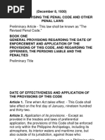 Preliminary Article - This Law Shall Be Known As "The Revised Penal Code."