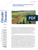 HORTALIÇAS-Manejo de Pragas Durante a Transição Agroecológica-CT.119-2013 Embrap