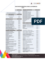 Icati PDF Cursos Tarifas CEA